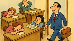 Banc: În concediu s-a dus directorul