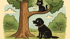 Banc: Ce-i mică, neagră și face „miau”?