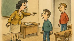 Banc: La ora de engleză, Bulă...