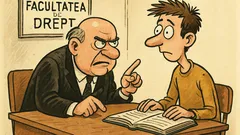 Banc: Un student la Drept la oral