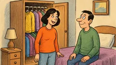 Banc: Iubitule, îți place bluza mea nouă?