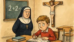 Banc: Un copil catastrofă la matematică