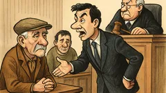 Banc: Un moș, martor la proces