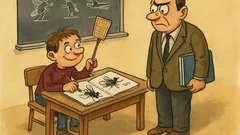 Banc: Intră o muscă la patinoar...