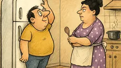 Banc: Intră el, caută ultima bere