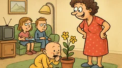 Banc: La primul copil, sună la 112