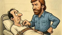 Banc: Tu trăiești doar fiindcă Chuck Norris...