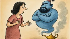 Banc: O femeie găsește lampa lui Aladdin