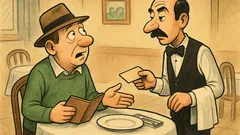 Banc: De ce plătesc înainte de masă?