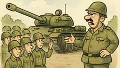 Banc: Plutonierul și radioul „pe tanc”