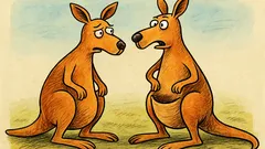 Banc: Între canguri: Unde ți-e puiul?