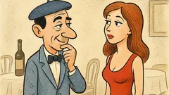 Banc: Un francez e întrebat: vinul sau femeile?