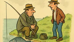 Banc: Un pescar întreabă „Cum e apa?”