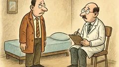 Banc: Un bărbat merge la psihiatru...