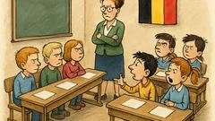 Banc: Într-o clasă din Belgia...