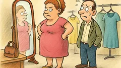 Banc: Iubitule, rochia asta mă face grasă?