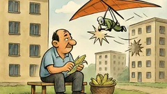 Banc: Un om din Caracal curăța porumb