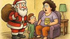 Banc: Lăsați copiii să creadă în Moș Crăciun!
