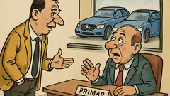 Banc: Proprietarul vorbește cu primarul