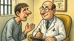 Banc: Pacientul cere externare după 10 ani