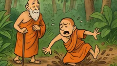 Banc: Maestrul își duce ucenicul în junglă