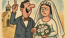 Banc: Face un bărbat o glumă...