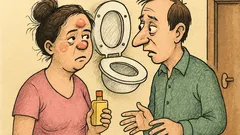 Banc: Dragă, sunt plină de cucuie!