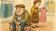 Banc: După ce m-am pensionat, nevastă-mea…