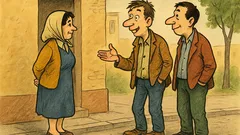 Banc: Discută doi prieteni despre femeia perfectă