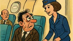 Banc: Ați mai zburat vreodată, domnule?