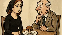 Banc: O văduvă de trei ori…