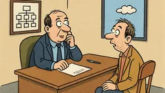 Banc: La un interviu de angajare...