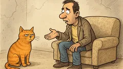 Banc: Vorbeam cu pisica… și ea?