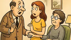 Banc: Tata, cine mi-a cerut mâna?