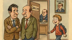 Banc: Discută doi profesori la cancelarie