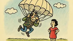 Banc: Unele femei cad în picioare...