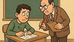 Banc: Intră un manelist la BAC…