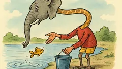 Banc: Bulă prinde peștișorul de aur