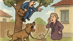 Banc: Alo, Protecția Animalelor? Trimiteți urgent pe cineva