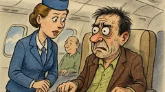 Banc: Stewardesa și pasagerul cu generator