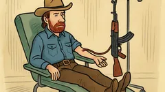 Banc: Grupa sanguină a lui Chuck Norris...