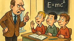 Banc: Profesorul de mate și fapta bună