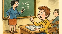 Banc: Ora de mate: Bulișor, cât fac 4x5?