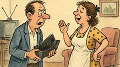 Banc: Femeie, ce-ai făcut cu banii?