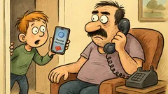 Banc: Sună telefonul, te caută Poliția!