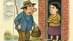 Banc: Azi, draga mea, n-am pescuit nimic