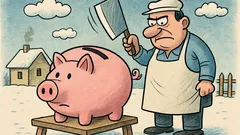 Banc: De Crăciun, tăiem porcul virtual