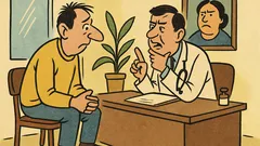 Banc: Un bărbat merge la doctor...