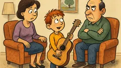 Banc: Copilul își întreabă părinții…