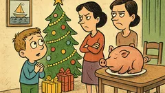 Banc: Mami, eu vreau cățel de Crăciun